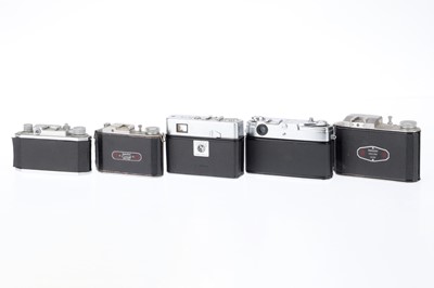 Lot 242 - A Selection of 35mm Film Cameras