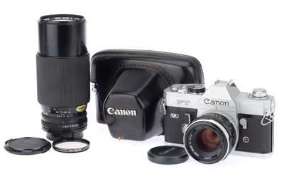 Lot 126 - A Canon FT QL SLR Camera