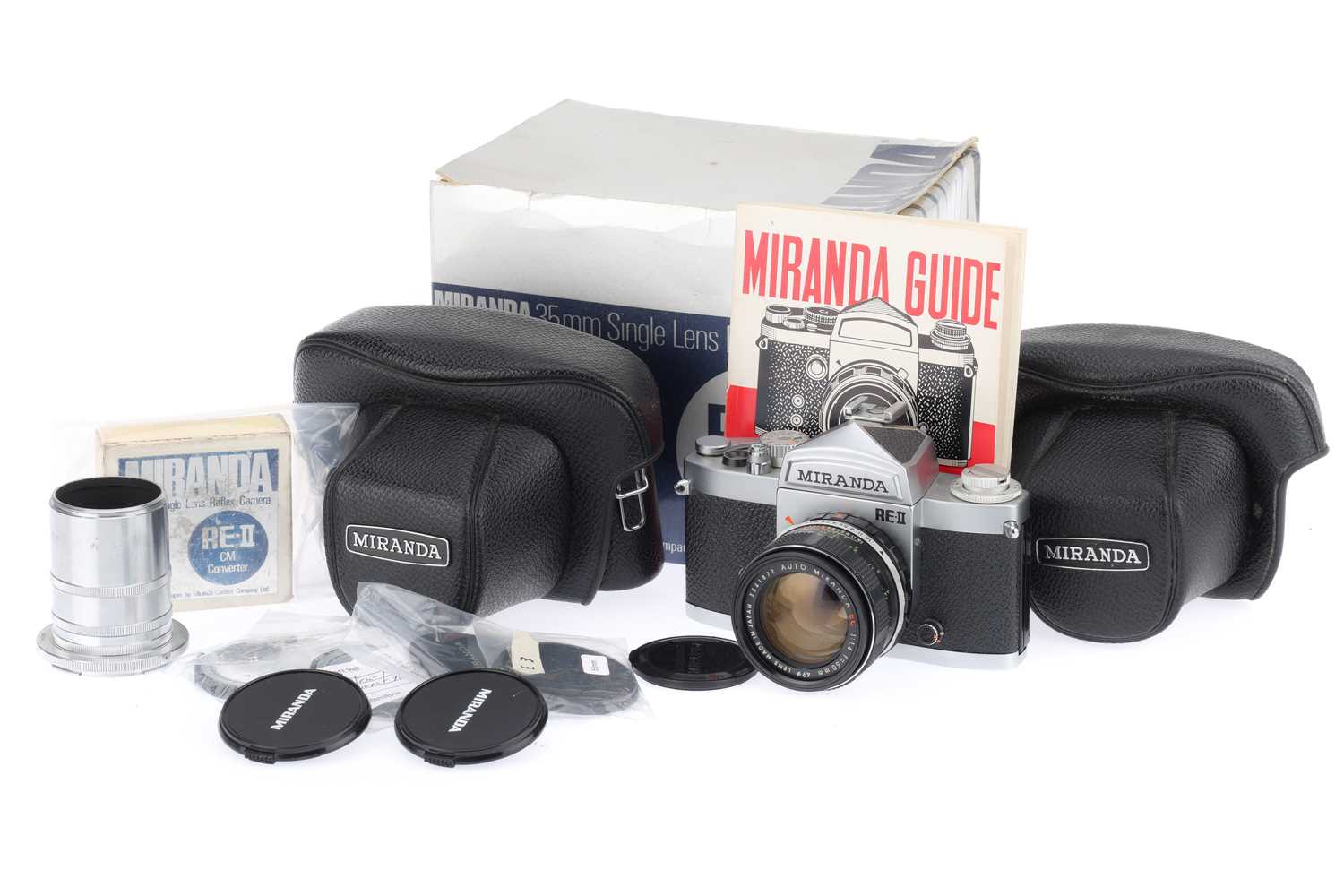 Lot 86 - A Miranda RE-II 35mm SLR Camera,