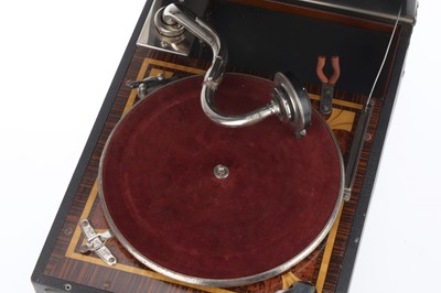 Lot 809 - A Dulcetto Portable Gramophone