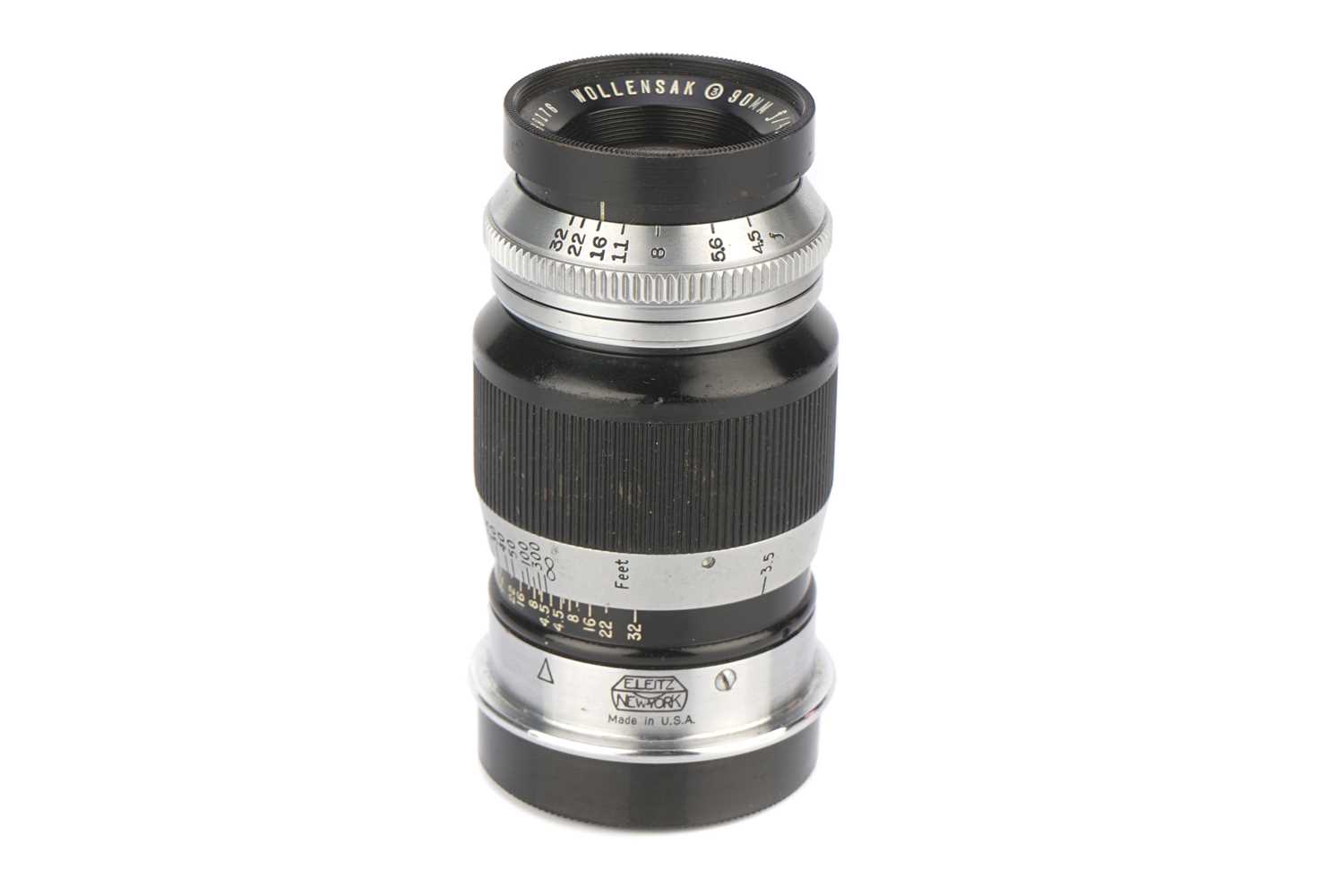 Lot 37 - A Wollensak Velostigmat Series II f/4.5 90mm Lens