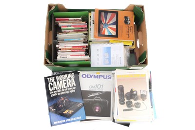 Lot 550 - A Large Selection of Camera Manufacturers' Literature