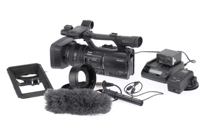 Lot 467 - A Sony HVR-Z5E HDV / Digital HD Video Camera Recorder