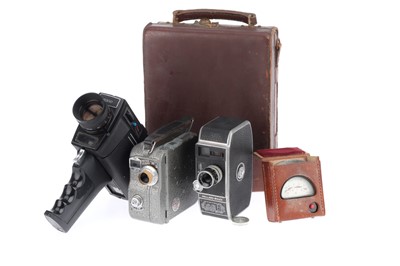 Lot 481 - A Paillard-Bolex L8 Double-8 Motion Picture Camera