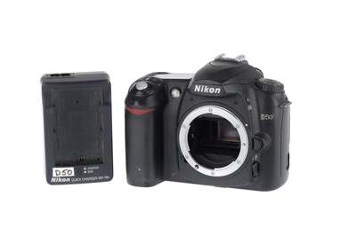 Lot 44 - A Nikon D50 Digital SLR Camera Body