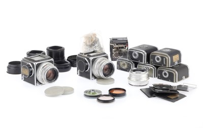 Lot 35 - A Selection of Modified Hasselblad Camera Components