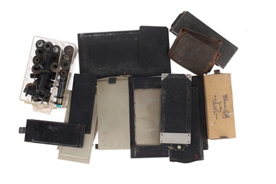 Lot 548 - A Selection of Film Pllate Holders