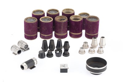 Lot 540 - A Selection of Corfield Periflex Eyepieces and Finders