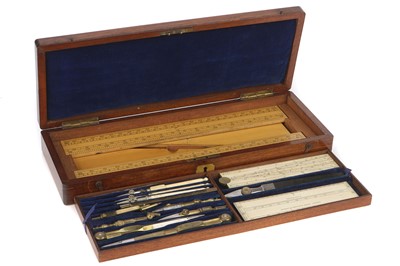 Lot 375 - A Set of Drawing Instruments