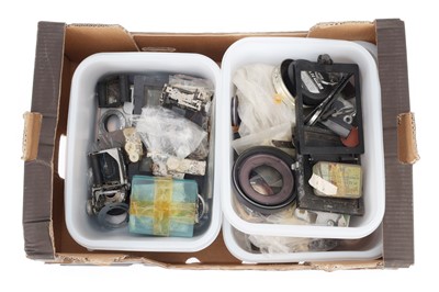 Lot 298 - A Large Selection of Dismantled Cameras and Parts