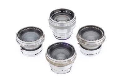 Lot 355 - A Group of Carl Zeiss Jena 35mm Lenses