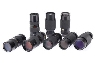 Lot 468 - A Selection of Telephoto Zoom Lenses