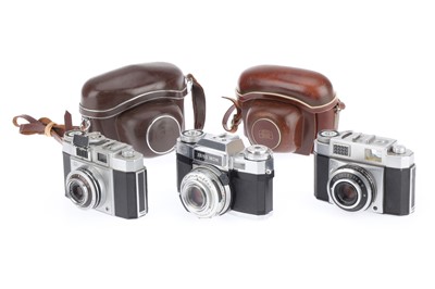 Lot 68 - A Trio of Zeiss Ikon 35mm Film Cameras