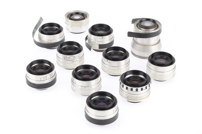 Lot 469 - A Group of Corfield Camera Lenses