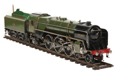 Lot 379 - A Finely Engineered & Well Presented  3½" Gauge Model Of A BR Class 4-6-2 Locomotive & Tender