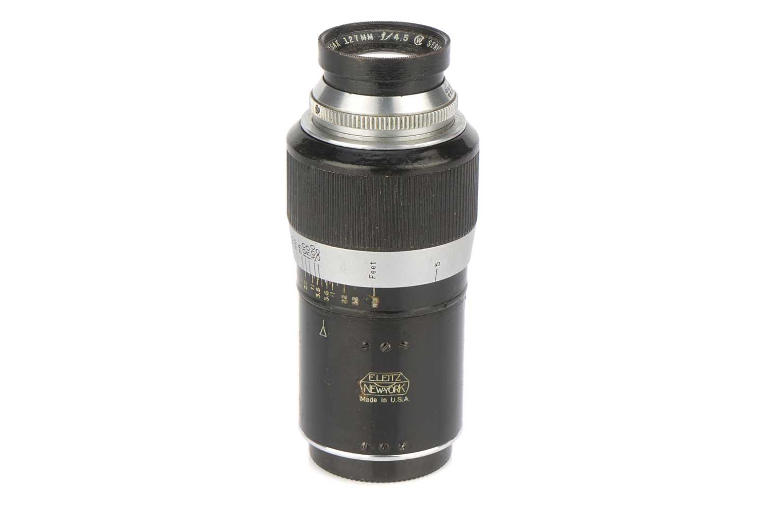 Lot 38 - A Wollensak Raptar Series II f/4.5 127mm Lens