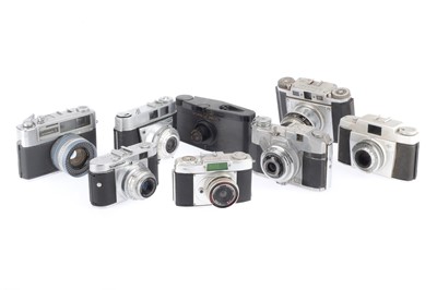 Lot 66 - Eight Viewfinder Film Cameras