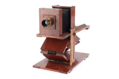 Lot 521 - An Unusual Quarterplate Scientific/Microscope Camera