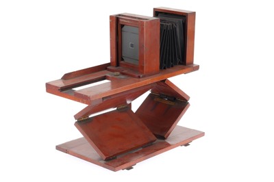 Lot 521 - An Unusual Quarterplate Scientific/Microscope Camera