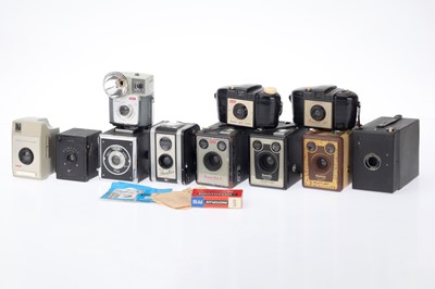 Lot 213 - A Selection of Box Cameras