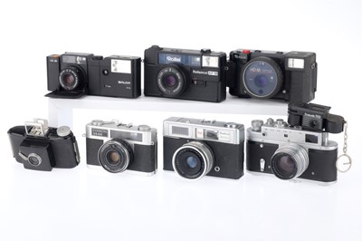 Lot 485 - A Mixed Selection of 35mm Cameras