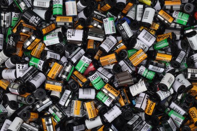 Lot 535 - A Very Large Selection of Empty 35mm Film Canisters