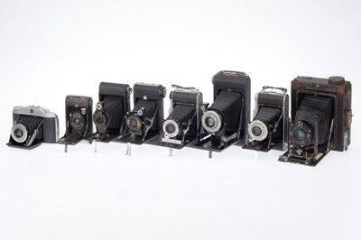 Lot 196 - A Selection of Folding Cameras