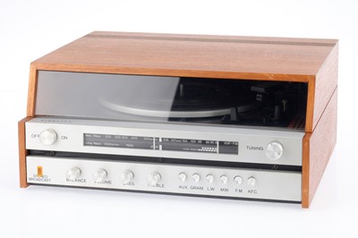 Lot 801 - A Fidelity U.A.I. Record Player / Tuner / Amplifier Combo