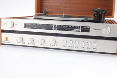 Lot 801 - A Fidelity U.A.I. Record Player / Tuner / Amplifier Combo