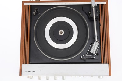 Lot 801 - A Fidelity U.A.I. Record Player / Tuner / Amplifier Combo