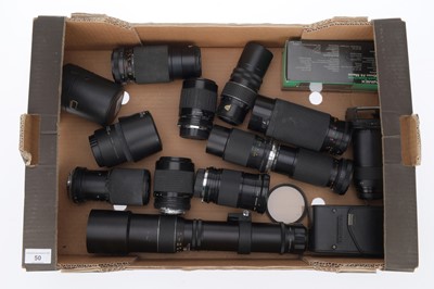 Lot 273 - A Selection of Telephoto Lenses