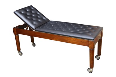 Lot 819 - A Large Victorian Doctors Couch