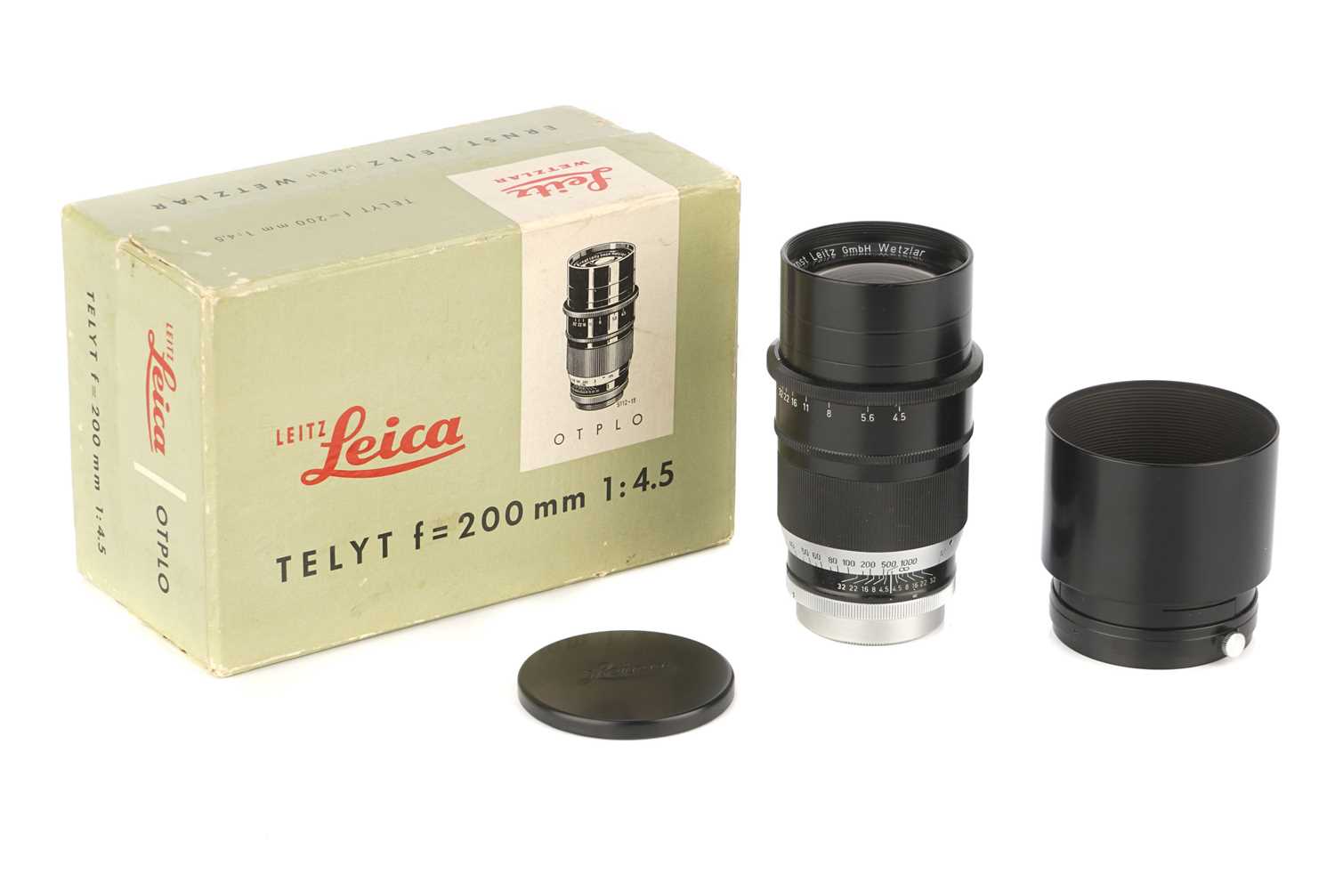 Lot 39 - A Leitz Telyt f/4.5 200mm Lens