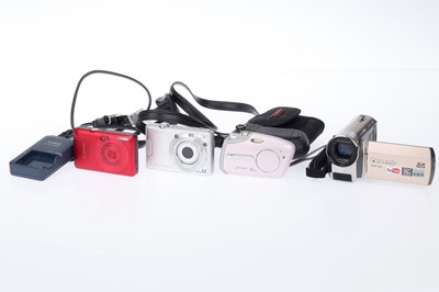 Lot 147 - A Selection of Digital Cameras