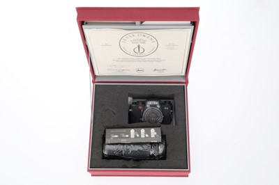 Lot 10 - A Leica R4 'Jesse Owens' Golden Anniversary Camera