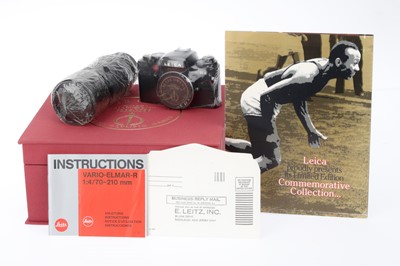 Lot 10 - A Leica R4 'Jesse Owens' Golden Anniversary Camera