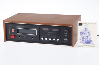 Lot 810 - A Sharp Solid State Stereo 8 Recorder