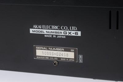Lot 850 - An Akai GX-6 Hi-Fi Stereo Cassette Deck