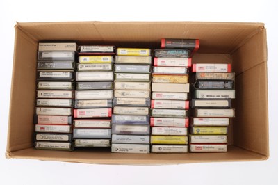 Lot 803 - A Mixed Selection of 8 Track Cassette Tapes