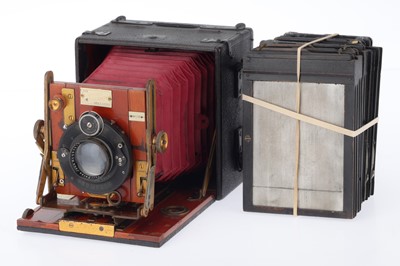 Lot 190 - A Junior Sanderson Hand and Stand Camera