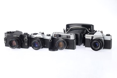 Lot 21 - A Group of 35mm Film Cameras