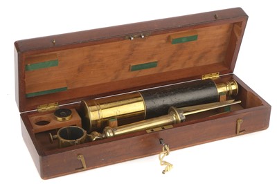 Lot 392 - A Presentation Telescope by John Henry Dallmeyer