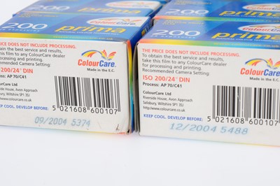 Lot 540 - A Selection of Prima 200 Colour Negative 35mm Film