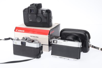 Lot 83 - A Group of Canon Film Cameras