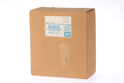 Lot 816 - A Wholesale Box of Scotch Dynarange Cassette Triple Packs (10)