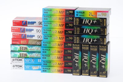 Lot 426 - A Mixed Selection of VHS-C & Hi8 / Video 8 / 8mm Cassette Tapes