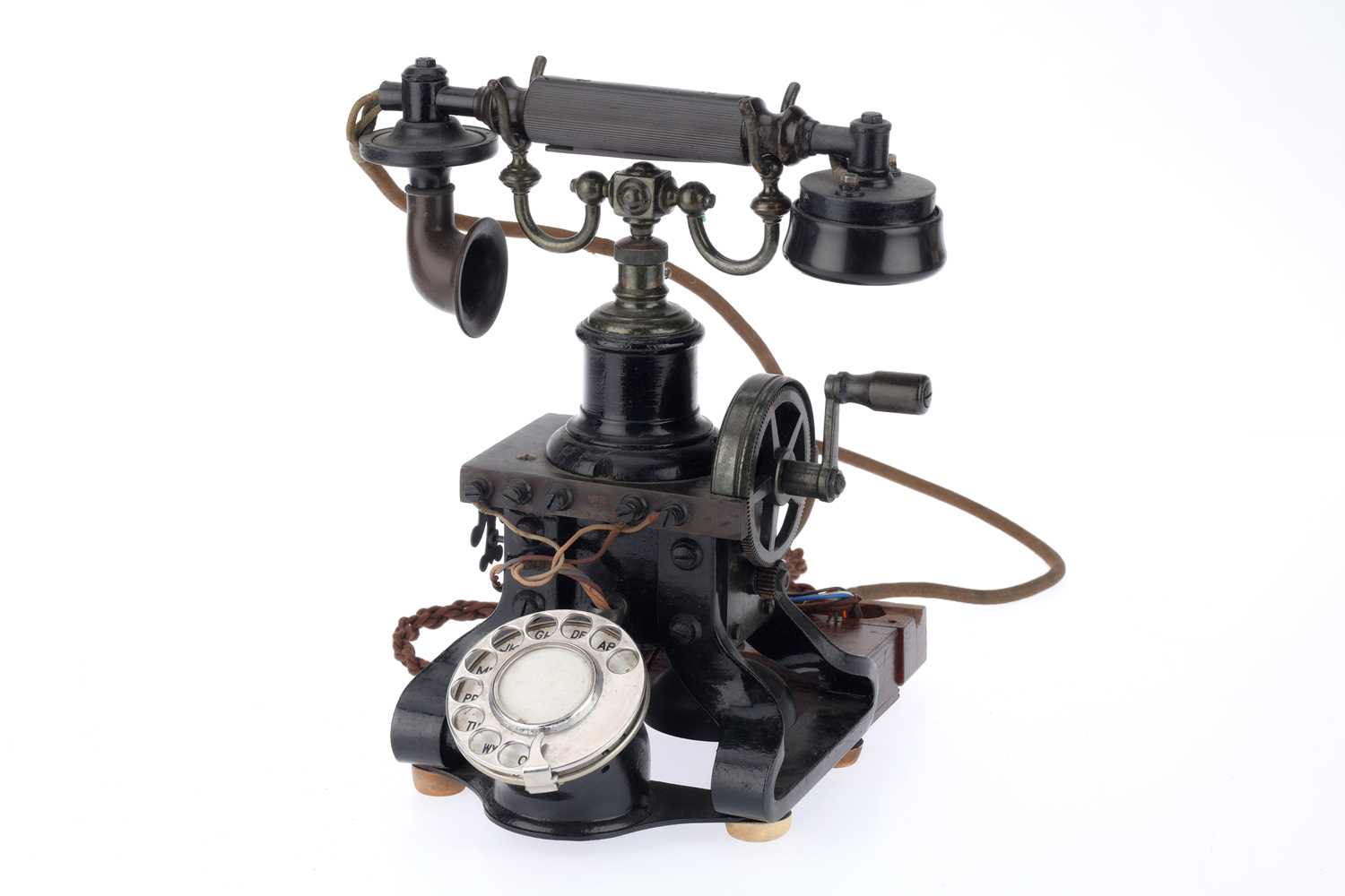 Lot 766 - An Ericsson No.16 Skeleton Telephone,