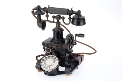 Lot 766 - An Ericsson No.16 Skeleton Telephone