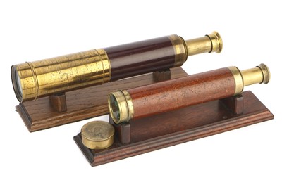 Lot 397 - Two Victorian Telescopes