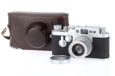 Lot 3 - A Leitz Wetzlar Leica IIIg Rangefinder Camera